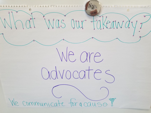 "What was our takeaway? "board for a PBL activity